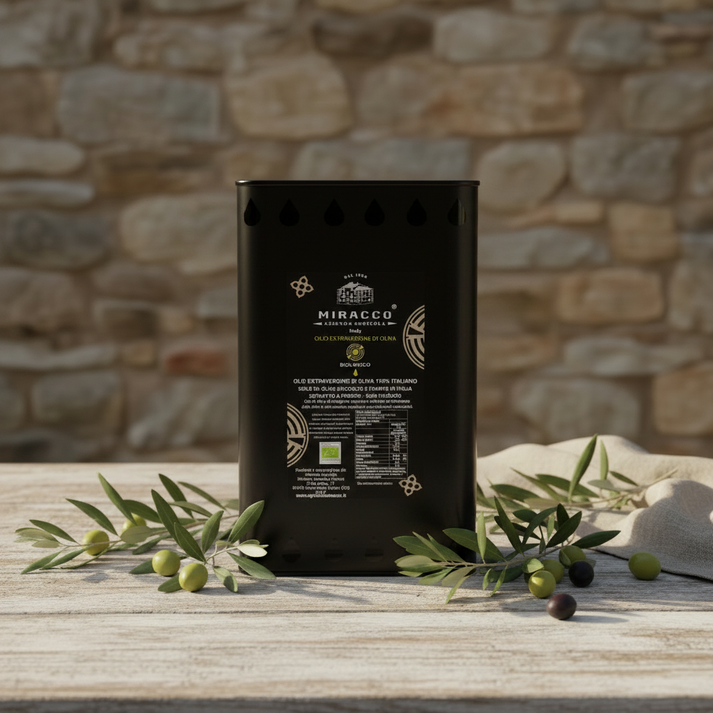 Olio EVO Bio Lattina 3L